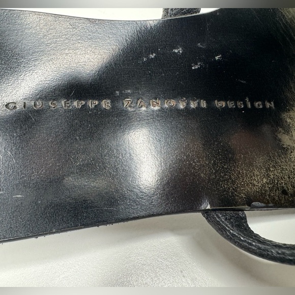 Giuseppe Zanotti Gladiator Black Sandals - Size 38.5 - Picture 4 of 5